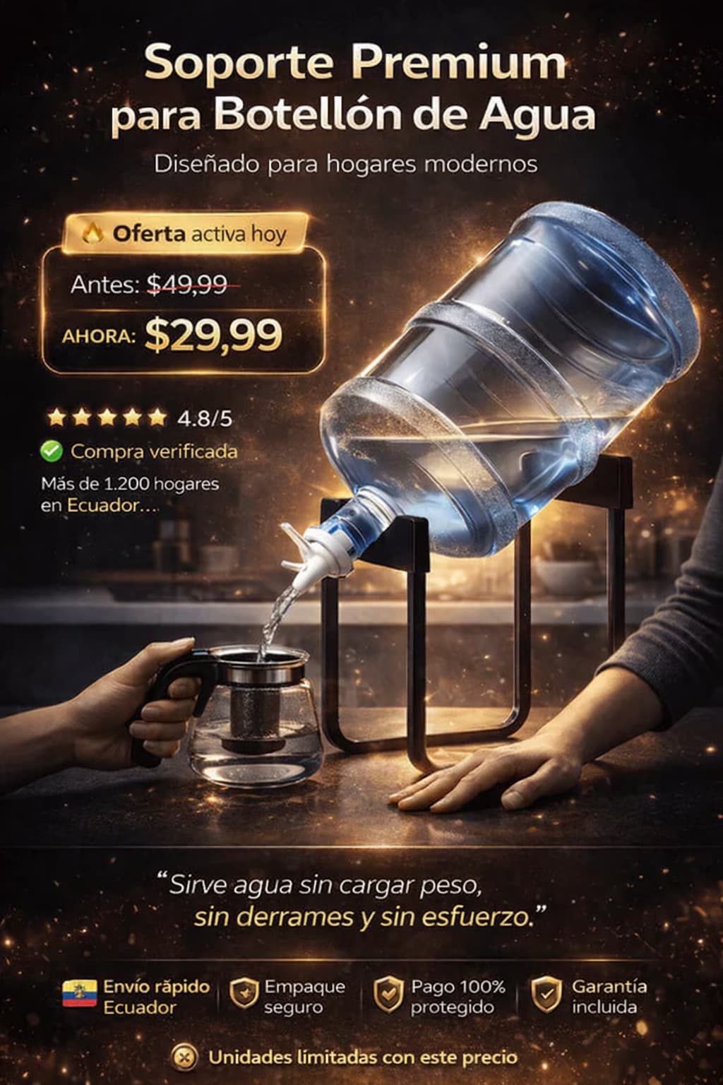 SOPORTE PARA BOTELLON