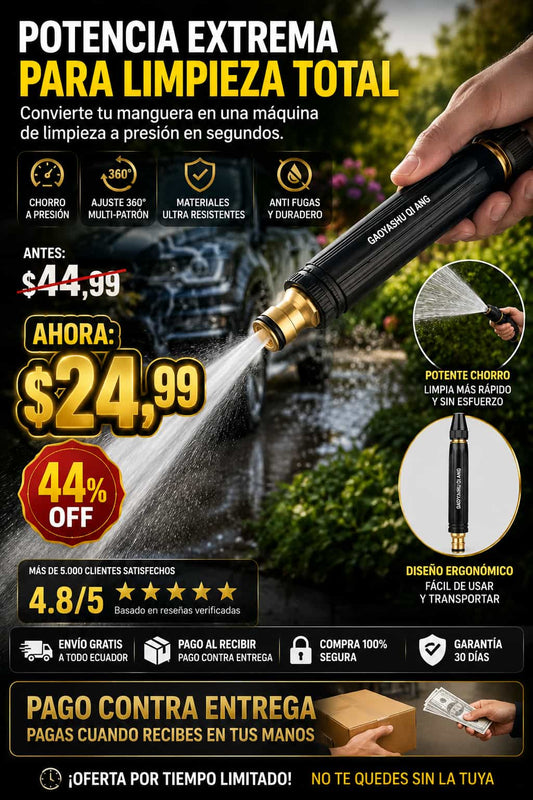 BOQUILLA PARA MANGUERA PRESION