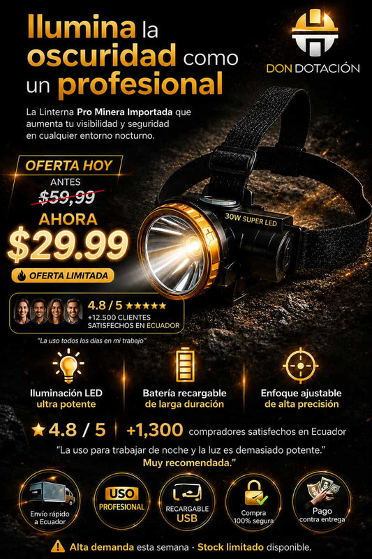 LINTERNA MINERA